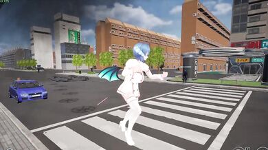Giantess game crushes player into cum-drenched hell