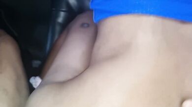 My 13 cm cock makes skinny Latina slut choke gagging on all fours