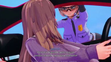 Twisted World #6 Giving a ride to the hot policewoman MILF HD porn