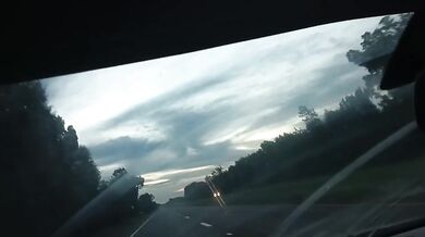 Naked beach POV driving thru hot Ebony chicks on highway