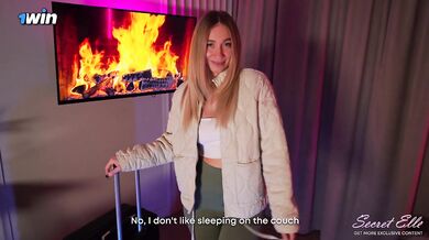 Step-sister visiting me in Germany and wants to Share my Bed! - Secret Elle