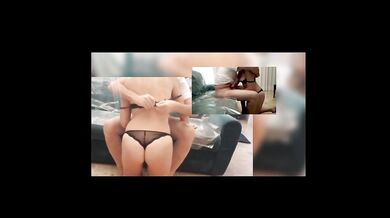 Real couple sex on the couch - first part