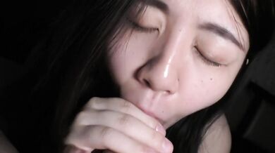 Horny wife's gokkun blowjobCumshot