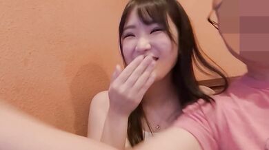 Cute Japanese Idol⑤Exposed sex in ordinary cafe. I put toys in her and made her give me a blowjob.