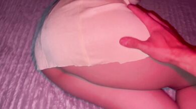 Latina in sexy pajamas takes my cock in her mouth, and I end up fucking her really good | LittlePablo12
