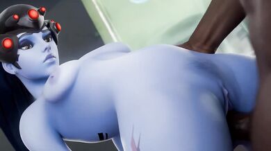 Widowmaker's Failed Mission Gets Her Tight Pussy Destroyed By BBC