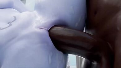 Widowmaker's Failed Mission Gets Her Tight Pussy Destroyed By BBC