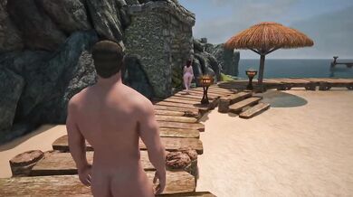 Milfs Paradise Island 3D Harem Creamie Big Tits Orgy