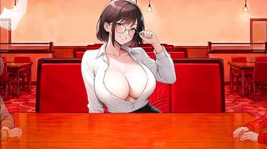 She fills your glass while you cum in front of friends spanish hentai joi