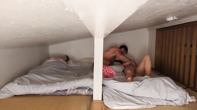 Stepdad creampies shy stepsister when everyone sleeps