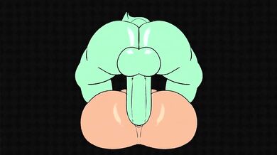 Big dick beats blowjob in animated banger where ass gets wrecked