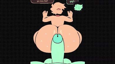 Big dick beats blowjob in animated banger where ass gets wrecked