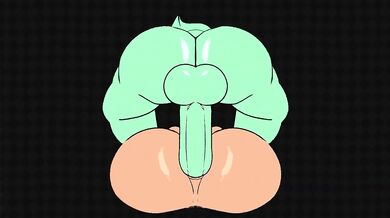 Big dick beats blowjob in animated banger where ass gets wrecked