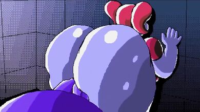 Beat banger MOD Circus Baby creampie clown fucks tight pussy raw