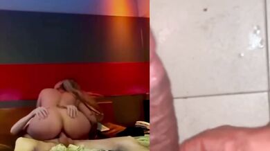 Big ass real couple homemade fuck rough cowgirl anal orgasm squirt