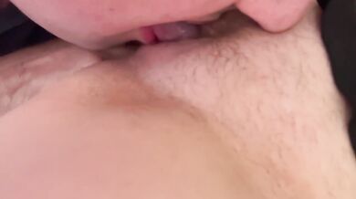 Big boobed blonde gets pounded POV while sucking his cock then gushing orgasm