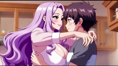 Stepmom teaches stepson special recipe turns into hot creampie sex