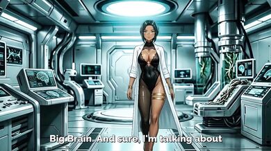 The night the moon and hypersexual cyborgs destroyed her with endless cumshots
