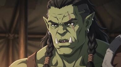 Orc warlord wrecks elf princess raw brutal forced big cock fuck