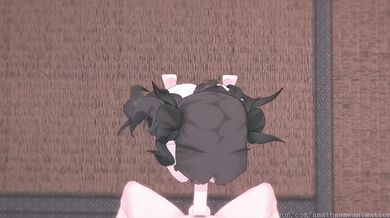 Rin Tohsaka's slutty POV missionary destroyed her tight cunt raw hentai uncensored
