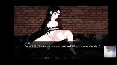 Demon slayer tied down gagged then forced to deepthroat my big dick till she gushes