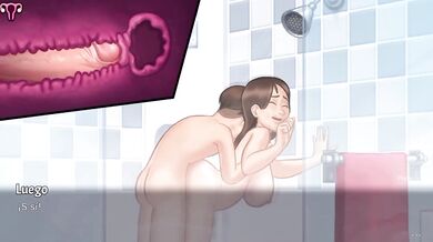 Steamy stepsister showers me then begs for a rough ass creampie