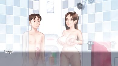 Steamy stepsister showers me then begs for a rough ass creampie