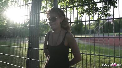 German Scout Picks Up Mature Latina Jessie For First Casting Fuck