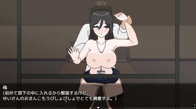 POV nasty female employee destroys mouth with thick loads H Animation Edition