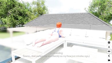 Gwen Titty Plush Workout Face Straddled In Mansion Days