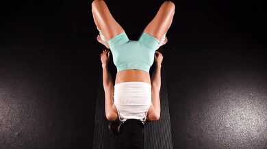 Yoga poses that’ll wreck your ass gushing wet solo