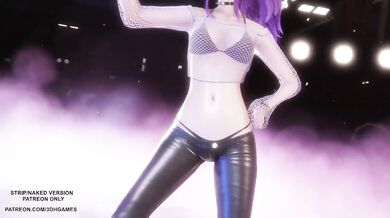 Lisa FUTW Akali Kpop Hentai Pounding MMD Animation