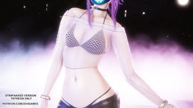Lisa FUTW Akali Kpop Hentai Pounding MMD Animation