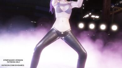 Lisa FUTW Akali Kpop Hentai Pounding MMD Animation