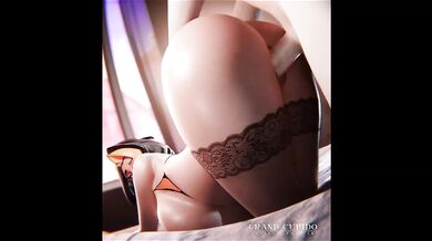 Domina Big Ass Pounded Hard with Different Overwatch Face Fuck