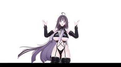 Elf VTuber Strip Dance raw hentai mmd rule 34