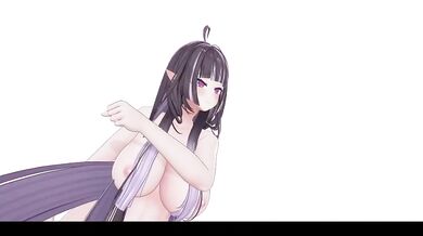 Elf VTuber Strip Dance raw hentai mmd rule 34