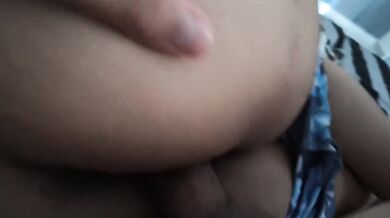 ShadowPulse77's Big Ass Latina Gets Double Penetrated Cumshot