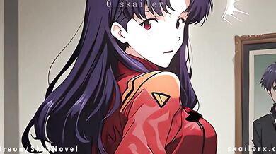 Misato Katsuragi's Secret Revealed in Evangelion Hentai