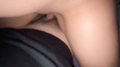 Stepfather's nightly claim on his horny hijastra's big natural tits