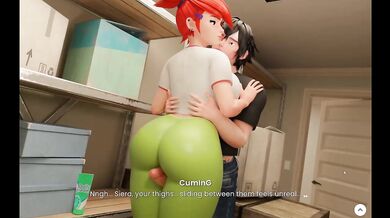 Thick Thighs Thighjob Overload Step Sisters Catch Us Steamy