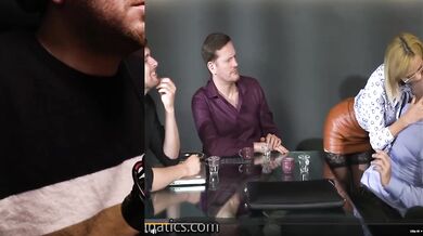 Veronica Leal's first gangbang destroyed her tight holes rough dp hardcore