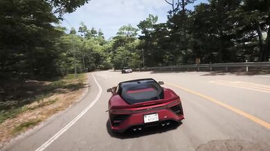 This camera mod is insane raw fh6 footage
