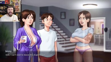 Is This The Average Male Fantasy Summertime Saga Milf Teacher Breasts Gushing