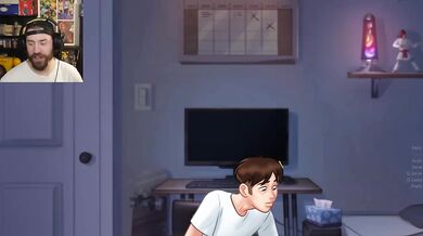 Is This The Average Male Fantasy Summertime Saga Milf Teacher Breasts Gushing