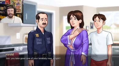 Is This The Average Male Fantasy Summertime Saga Milf Teacher Breasts Gushing