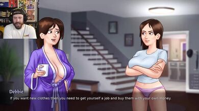 Is This The Average Male Fantasy Summertime Saga Milf Teacher Breasts Gushing