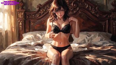 Darla's Evening Off: Solo teen gets super filthy with ai voice moan she can't control