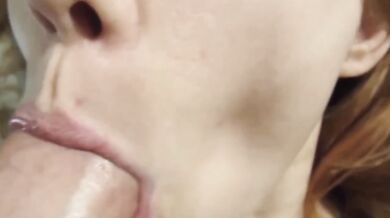 Step sis creampie blowjob ruined her mouth so hardcore the cum drips down her chin daily