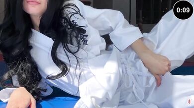 Try Not to Cum Challenge Goes Too Far Girl Squirts Hardcore